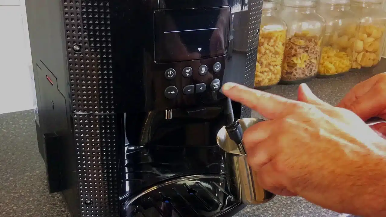 Test de la machine à café Krups EA815070 
