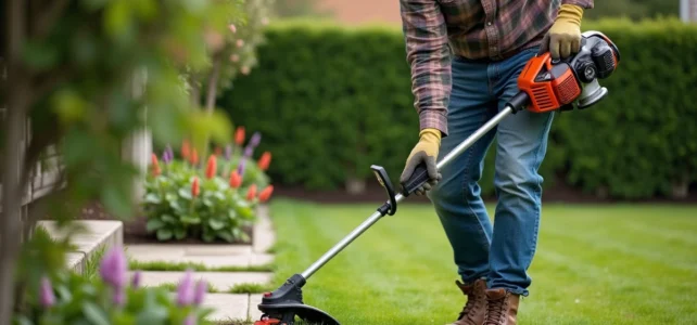 Comment choisir le meilleur coupe-bordure thermique pour un jardin impeccable